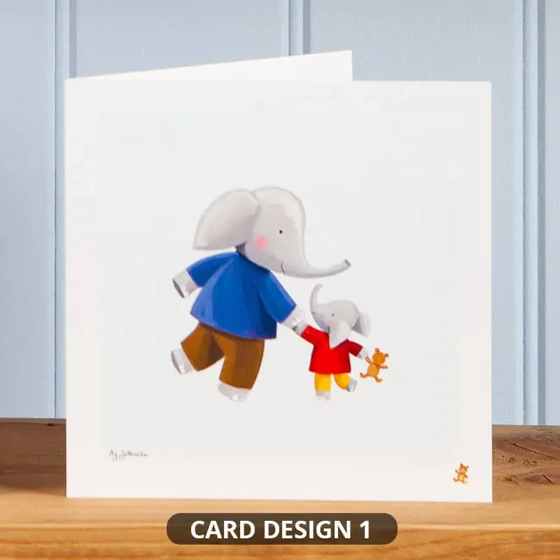 Little Elephant Greeting Cards - Image 2