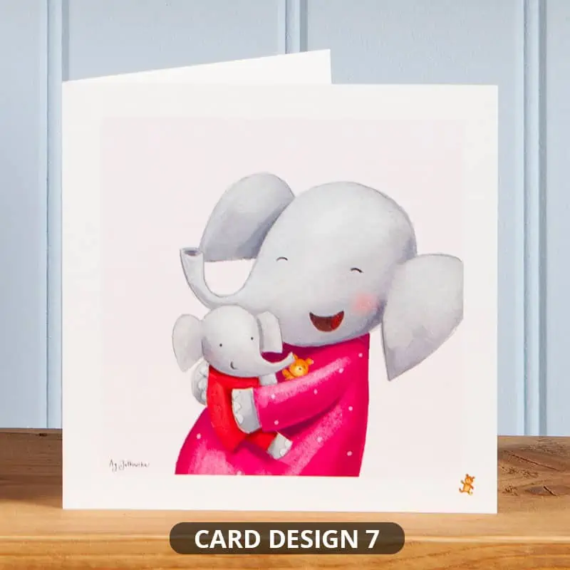 Little Elephant Greeting Cards - Image 8