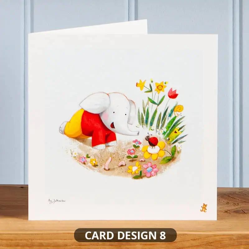 Little Elephant Greeting Cards - Image 9
